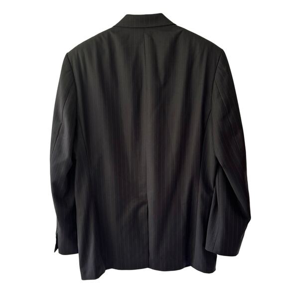 Vintage Lauren Ralph Lauren Wool Blazer Mens 40R Blue Union Made Canada EUC - Picture 5 of 10